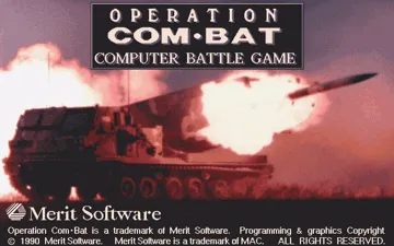 Operation Com-bat screen shot title